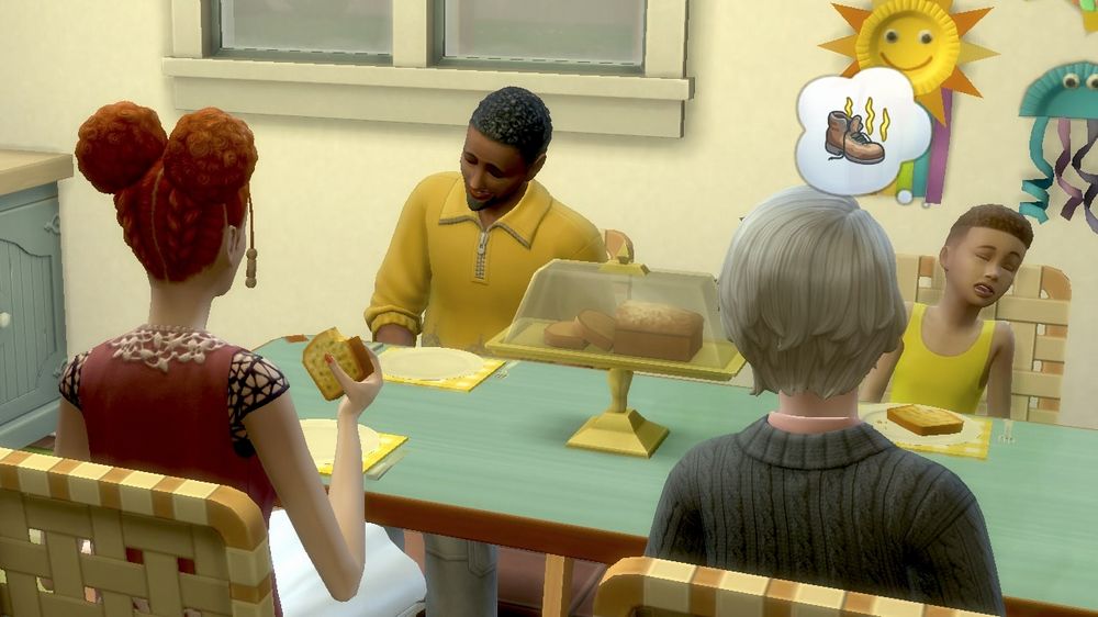 The Sims 4 Cresciamo Insieme - Cena con nonni The Sims 4 Cresciamo Insieme - Cena con nonni